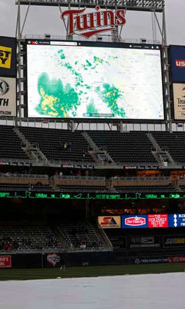 Rainy Monday: Twins-Orioles game postponed until July 28